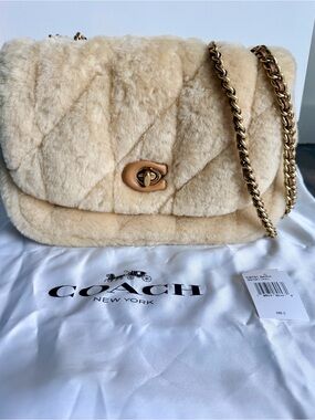 Coach Shearling Pillow Maddison